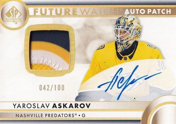 AUTO RC patch karta YAROSLAV ASKAROV 23-24 SP Authentic Future Watch Auto Patch /100